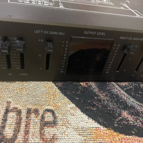 VIntage 1985 COUSTIC Graphic Audio Frequency Equalizer HEQ 7005A 10 Band - Picture 6 of 10